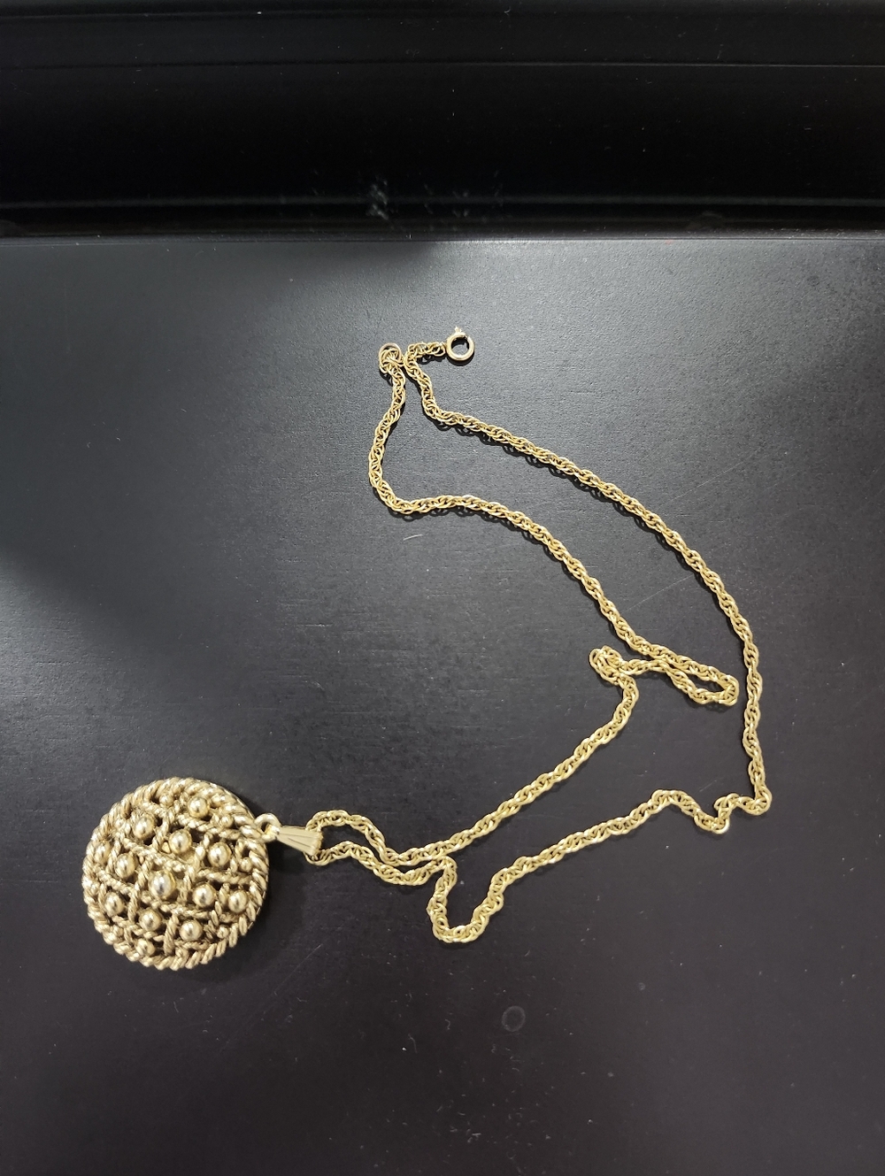Gold-Tone Pendant Necklace - Women's Jewelry